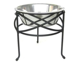 Mesh Elevated Dog Bowl (size: small)