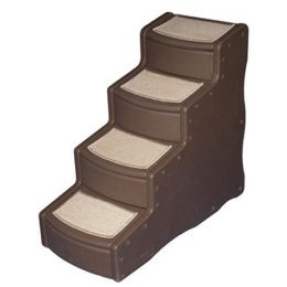 Easy Step IV Pet Stairs (Color: Chocolate)